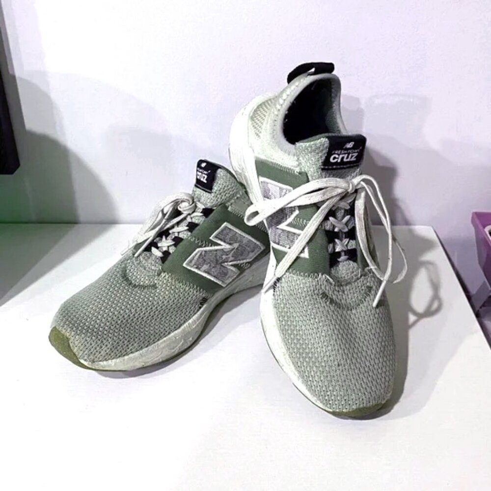 New Balance Sage Green Athletic Shoes Freshfoam Cruz size 7